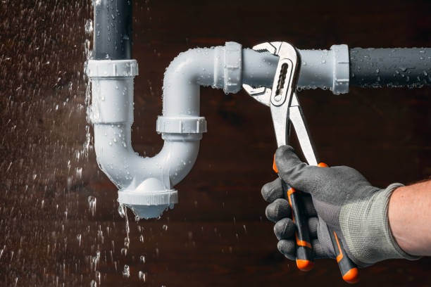Professional Sewer Line Repair technician working in Sheboygan Falls, WI